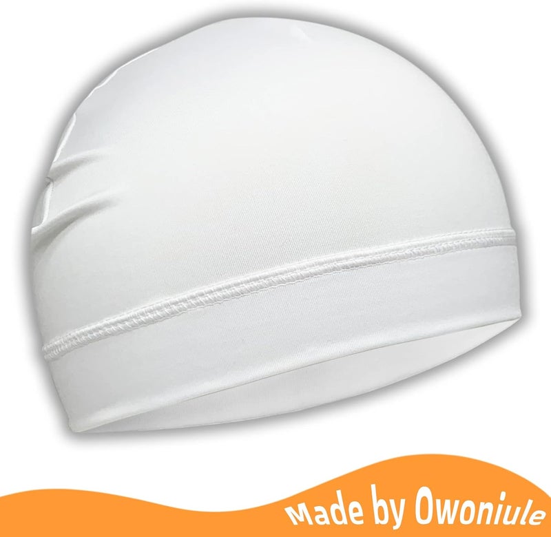 Owoniule 6 Pcs Skull Cap Sweat Wicking Helmet Liner Breathable Cycling Beanie Running Sports Hat Cooling Head Wraps for Men - Image 2